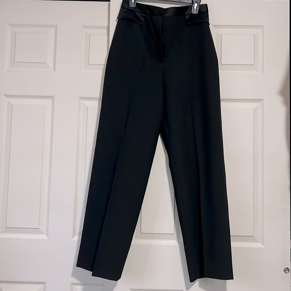 Black tuxedo slacks